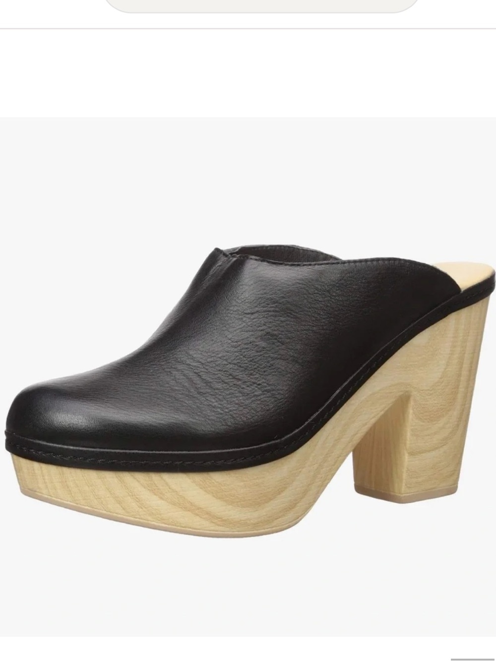 Chinese Laundry Wooden Heel Mules Sz 8.5